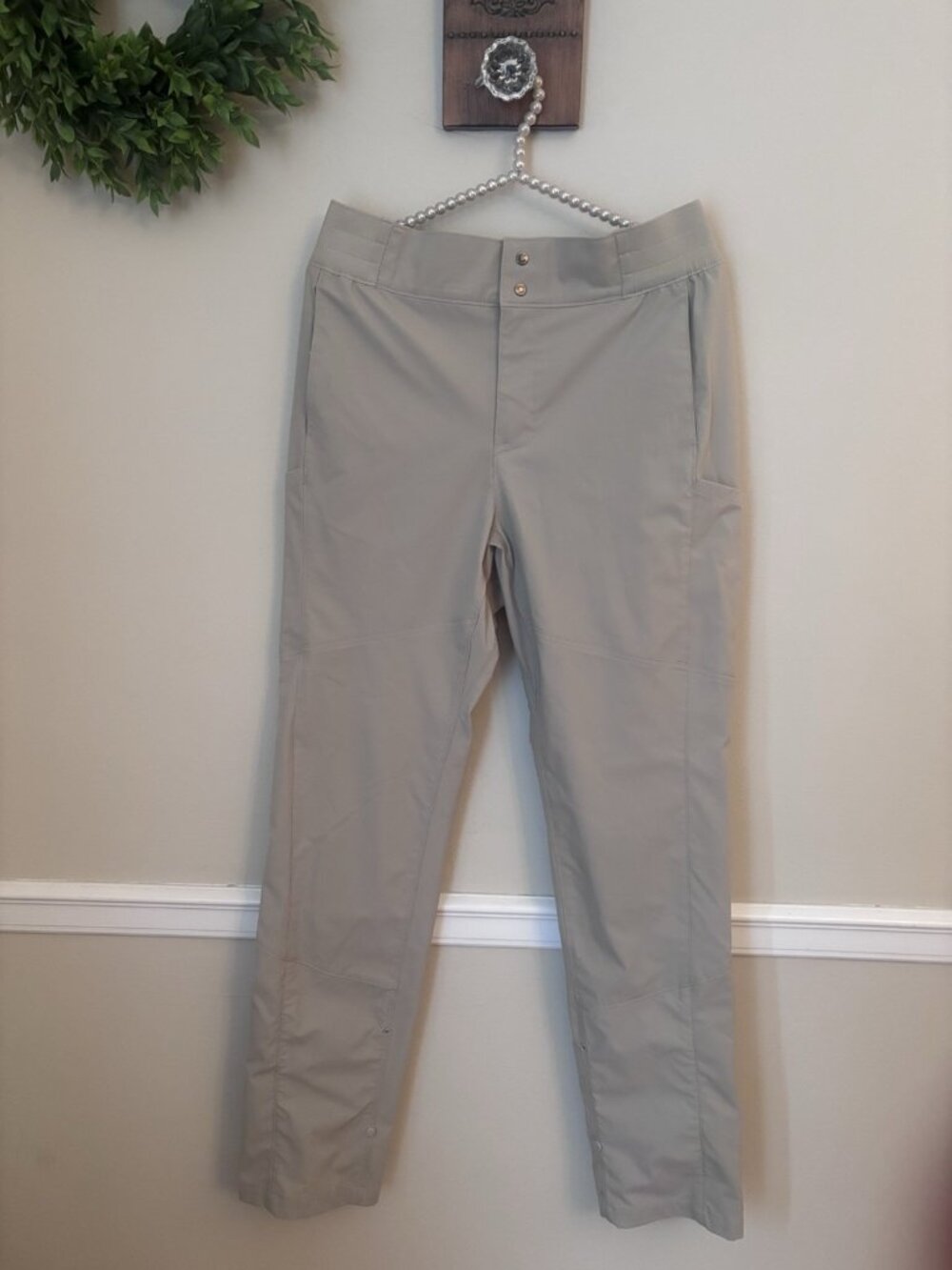 Duluth Trading Alaskan Hardgear Size 10 Alpine Flex Convertible Pants Gray